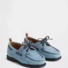 Zapatos náuticos de mezclilla para niños pequeños