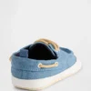 Zapatos tipo barco de mezclilla para bebé